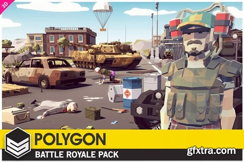 Unity Asset Store - POLYGON - Battle Royale Pack v1.03 128513