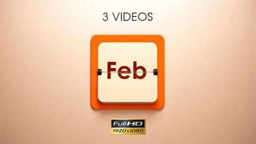 Videohive - Months Countdown - 3 Pack - 15879372