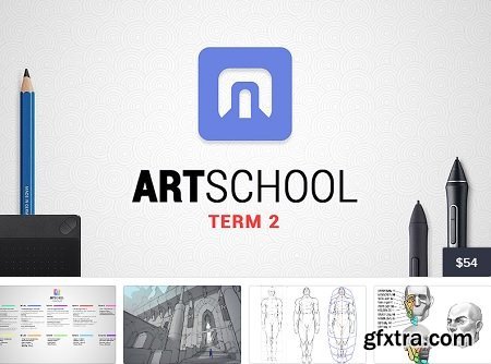 Cubebrush - ART School Term 2 by Marc Brunet