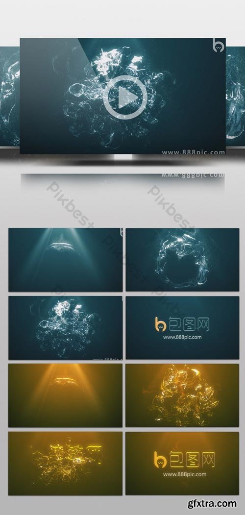 PikBest - Water Flow Logo Animated AE Template - 116063
