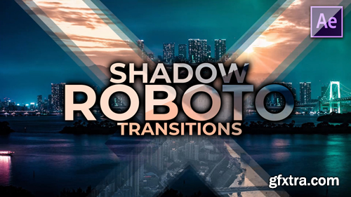 MotionArray Shadow Roboto Transitions 237564