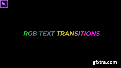 MotionArray RGB Text Transitions Presets 241781