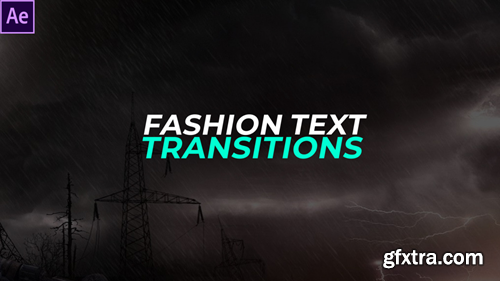 MotionArray Fashion Text Transitions Presets 280322