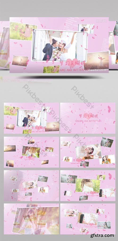 PikBest - Dream butterfly love wedding opening ae template - 1247978