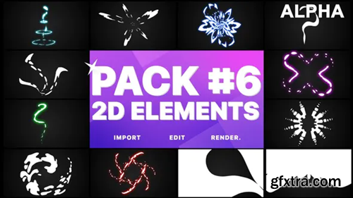 Videohive Elements Pack 06 | Motion Graphics Pack 25935883