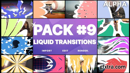 Videohive Liquid Transitions Pack 09 | Motion Graphics Pack 26077991
