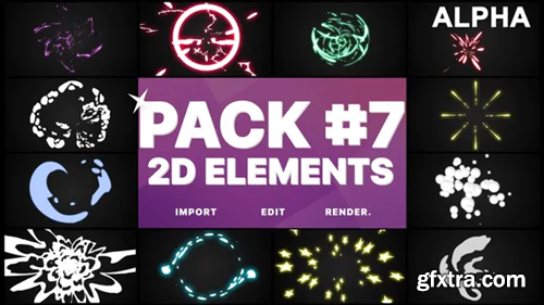 Videohive Flash Fx Elements Pack 07 | Motion Graphics Pack 26203523