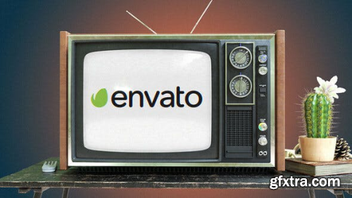 Videohive Vintage TV Logo 26439056