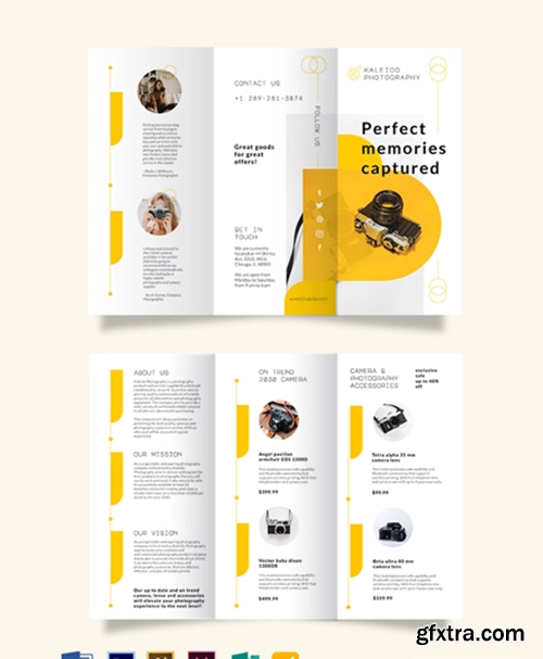 Sales Tri-Fold Brochure Template