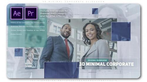 Videohive - 3D Minimal Corporate Slideshow - 26441015