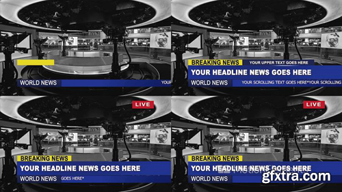 MotionElements News lower third package 10539852