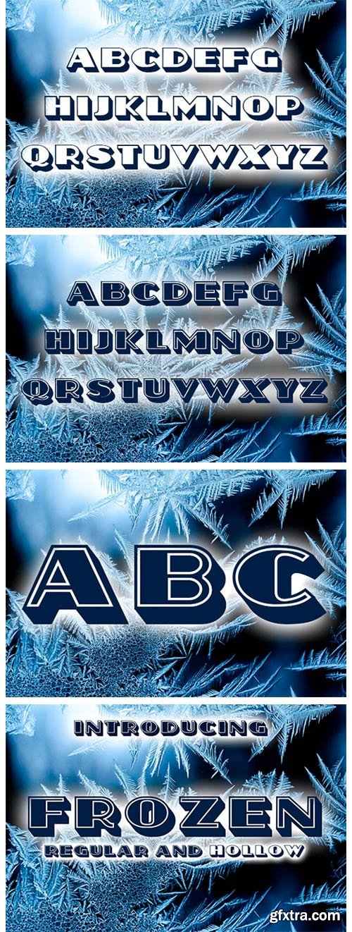 Frozen Font