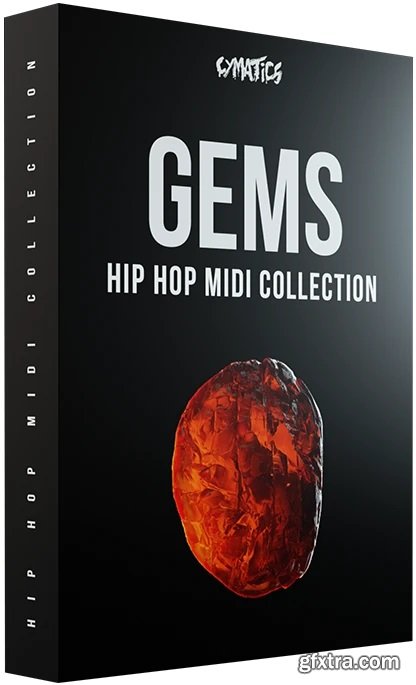 Cymatics GEMS Hip Hop Midi Collection MIDI