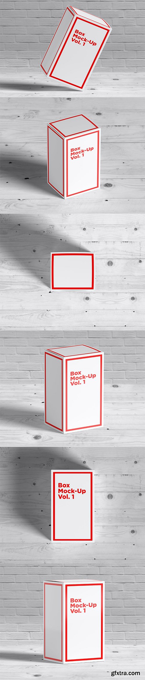 Box Mock-Ups vol. 1