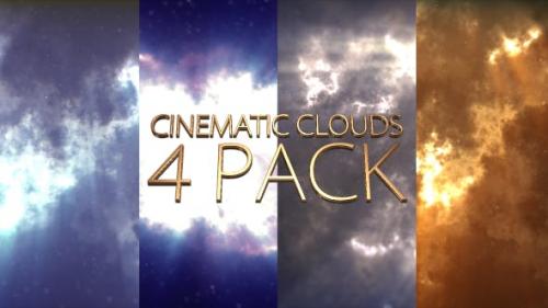 Videohive - Cinematic Clouds 4 Pack - 13957376