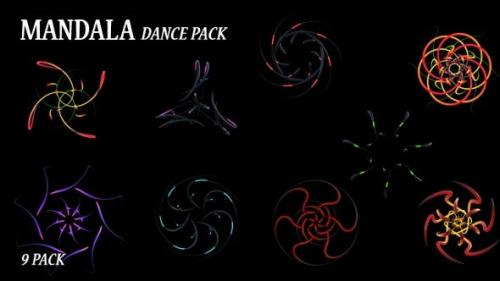 Videohive - Mandala Dance Pack - 26414023