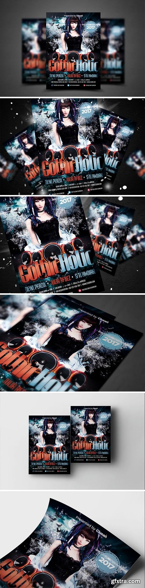 Gothic Holic Flyer Template 3940042
