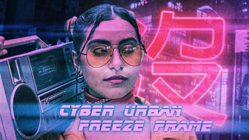 Videohive - Cyber Urban Freeze Frame Opener - 23512078