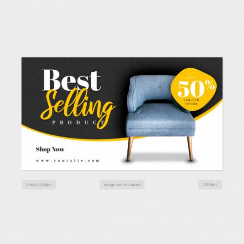 Best Selling Twitter Post Template Premium PSD