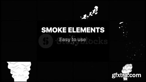 Videoblocks - Funny Smoke Elements | After Effects