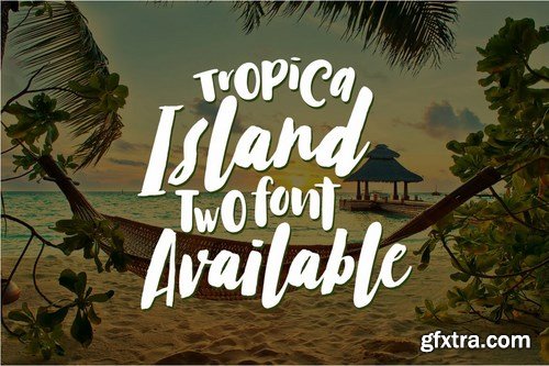 Tropical Island Font Duo