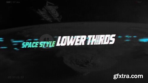 Videoblocks - Lower Thirds Space | After Effects