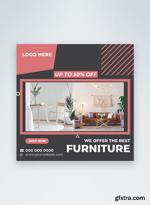 furniture sale social media post