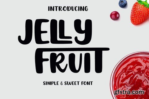 Jelly Fruit - Simple & Sweet Font