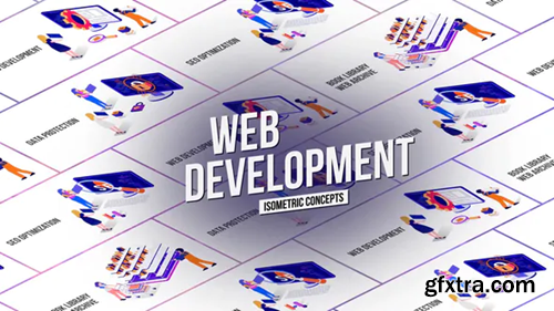 Videohive Web Development - Isometric Concept 26531167