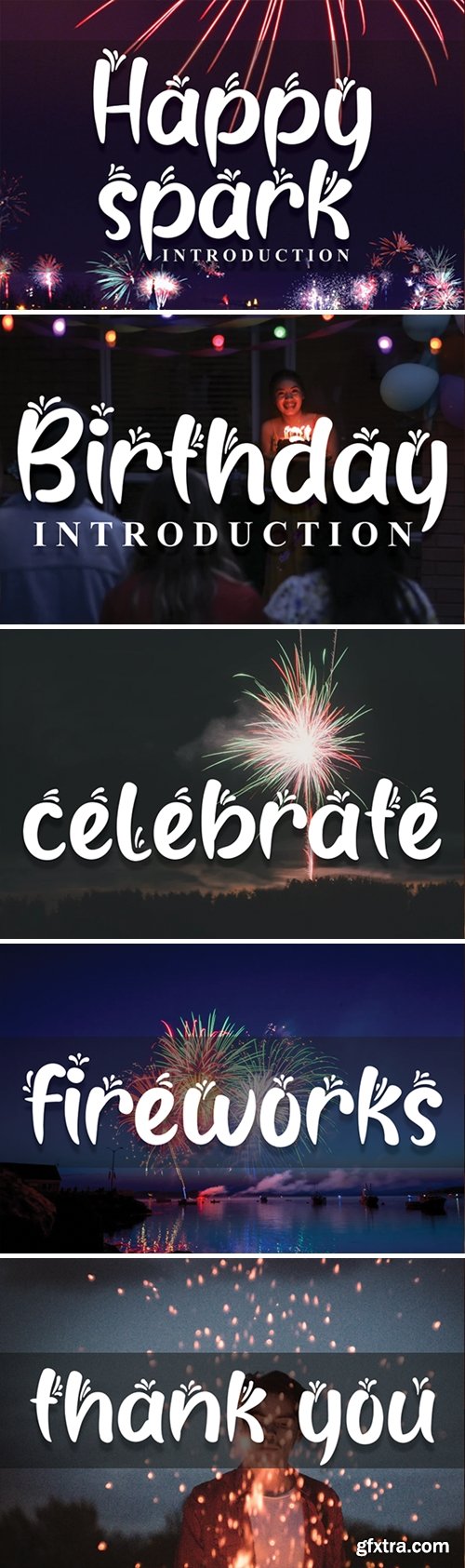 Happy Spark Font