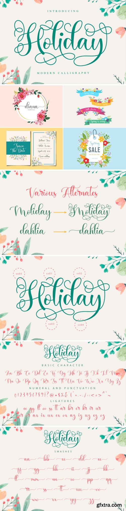 Holiday Font