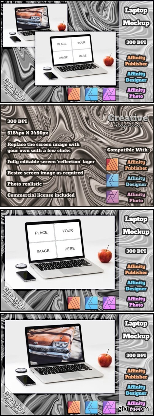 Laptop Product Mockup Affinity Publisher 3992970