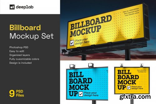 CreativeMarket - Billboard Mockup Set 4774316