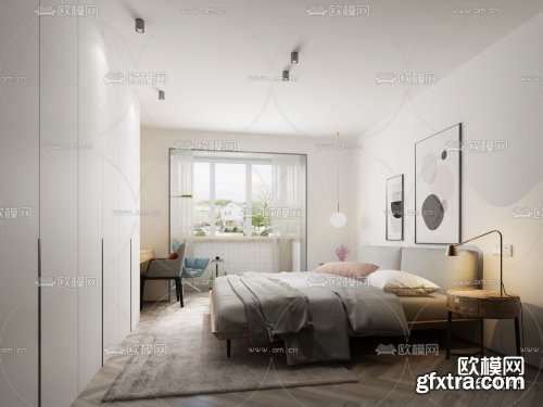 Modern Style Bedroom 345