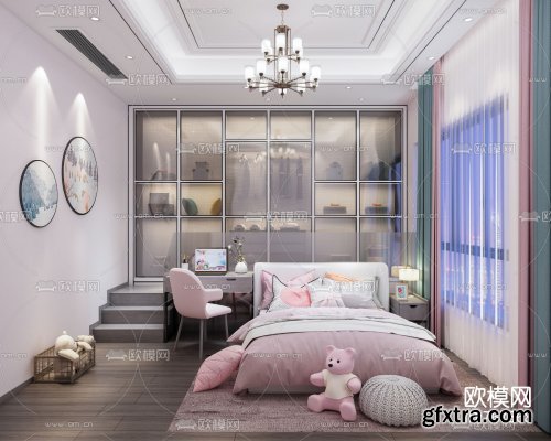 Modern Style Bedroom 349