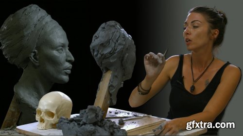Sculpting a Female Portrait in Clay | Part 2