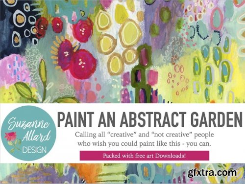 Paint an Abstract Floral Garden! (even if you think you\'re \