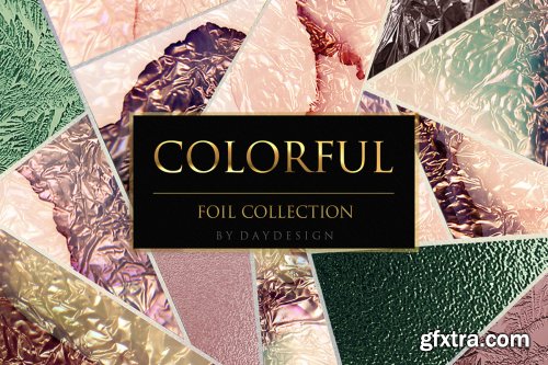 Colorful Foil Textures