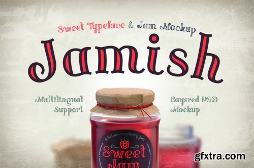 Jamish Font & Mockup