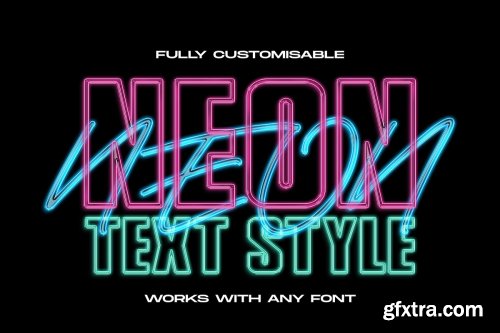 CreativeMarket - Neon Text Layer Style 4605483