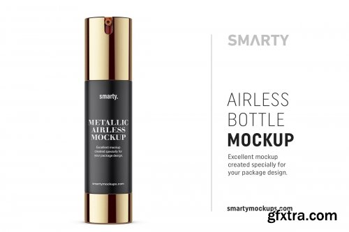 CreativeMarket - Airless bottle mockup 50ml 4708261