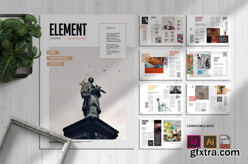 Element Magazine Template