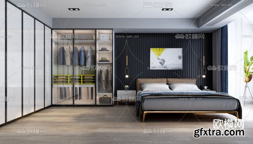 Modern Style Bedroom 366