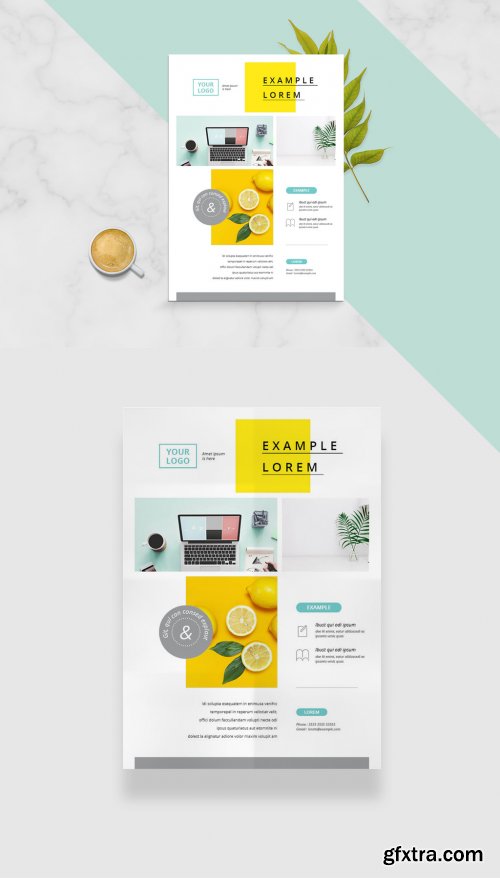 Corporate Business Flyer Layout 341015227