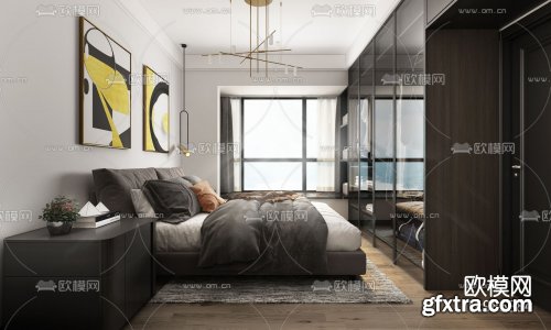 Modern Style Bedroom 369