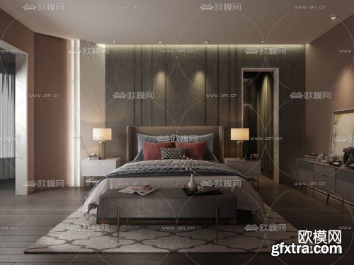 Modern Style Bedroom 371