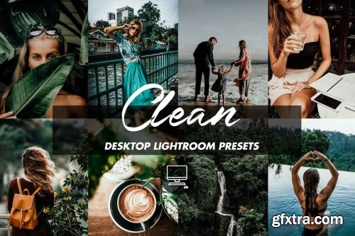 CreativeMarket - Desktop Lightroom Preset CLEAN 4842174