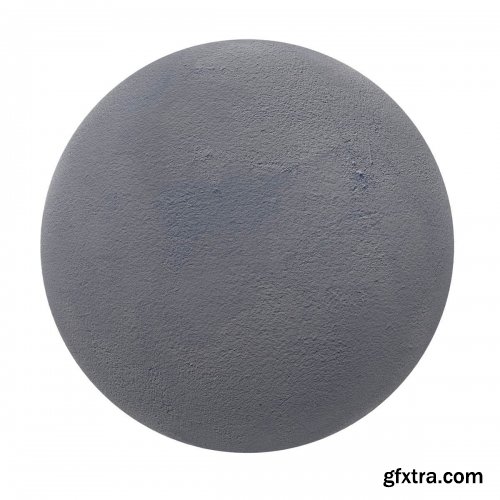 Blue concrete 01 PBR Texture