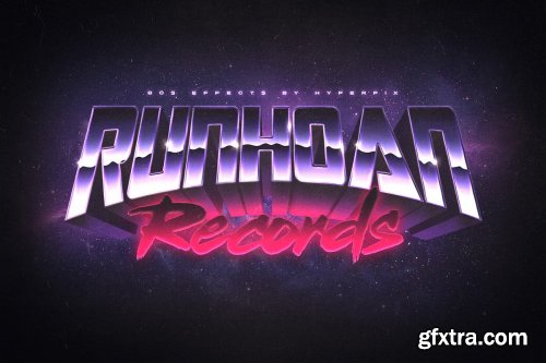 CreativeMarket - 80s Text and Logo Effects Vol.4 4865785