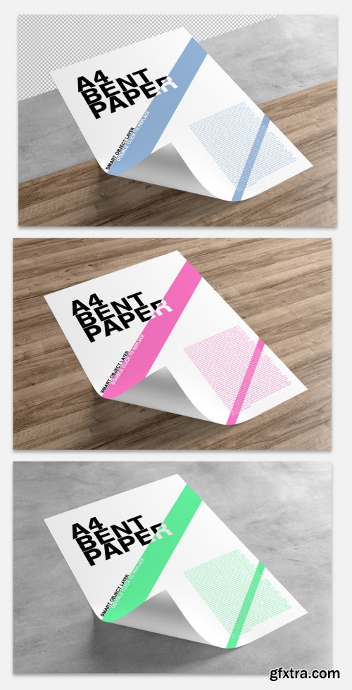 Curled Paper Mockup 343921377